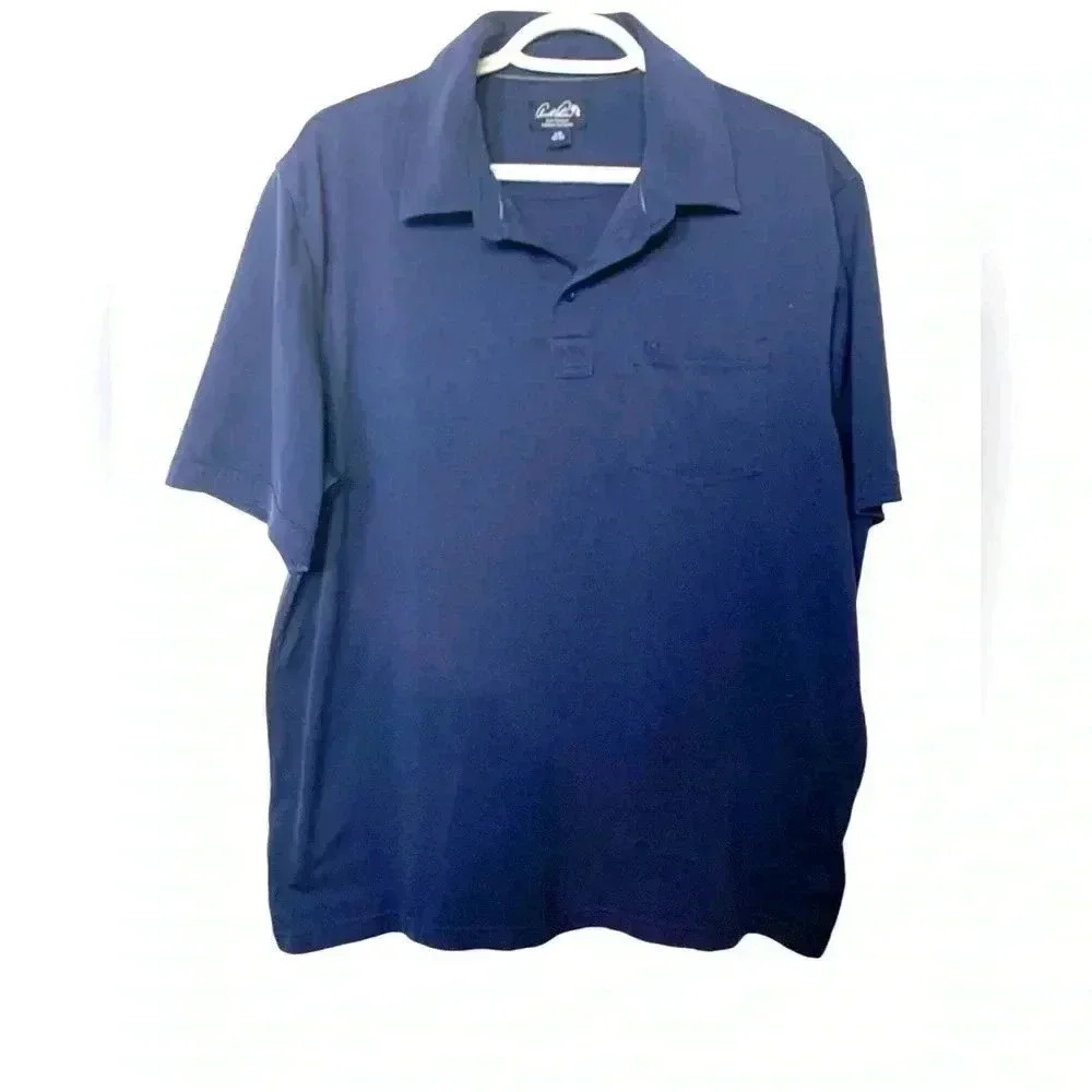 Arnold Palmer Golf Shirt Size Large Dark Blue